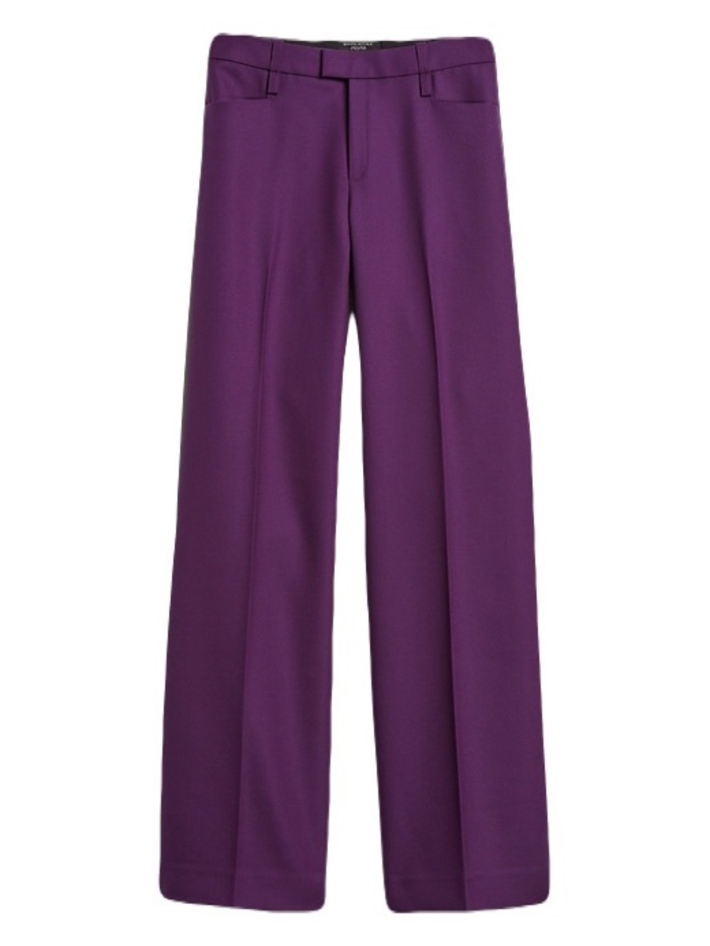 Banana Republic wide-leg trouser  in Deep Purple